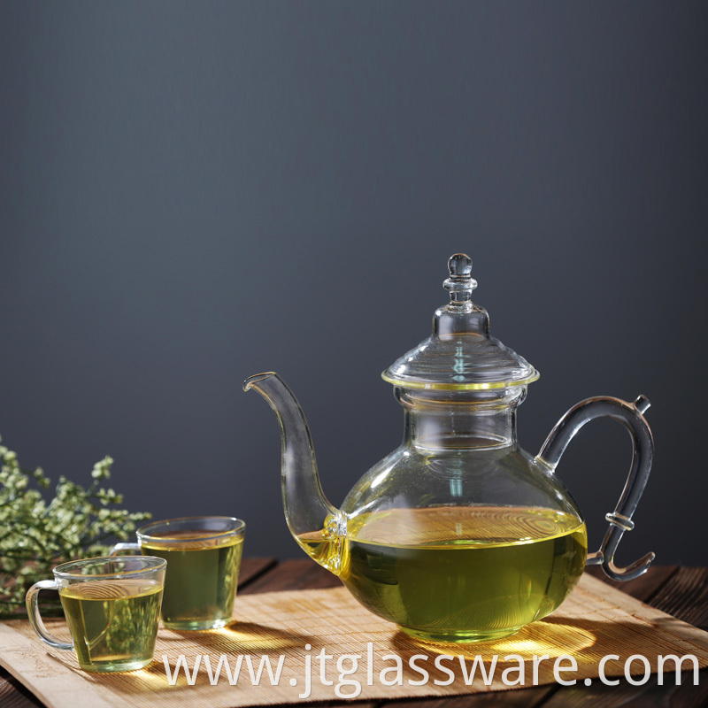 摩洛哥玻璃茶壶 